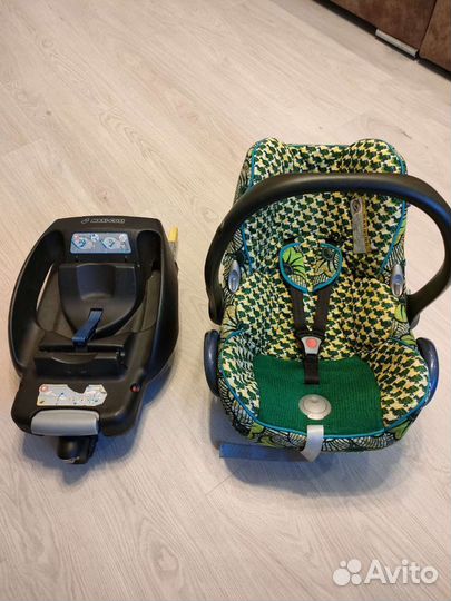 Автолюлька maxi cosi с базой и isofix