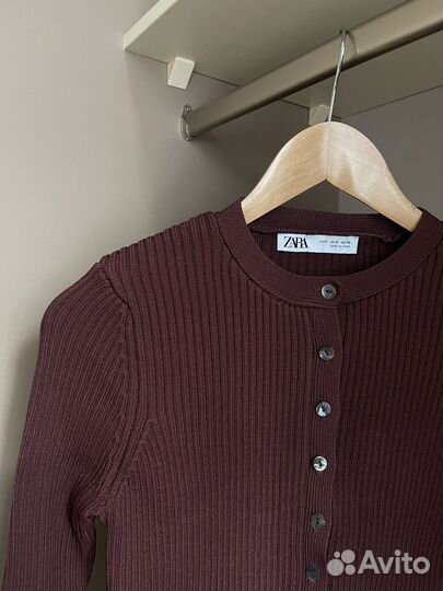 Кардиган и топ zara