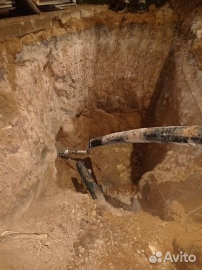 Прокладка водопроводных труб бурением