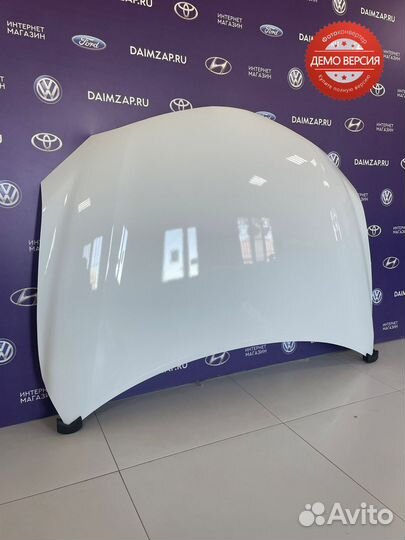 Капот Toyota Camry V40 (2006) белый 040