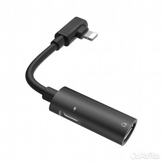 Переходник адаптер Lighting to 2Lighting Hoco LS18