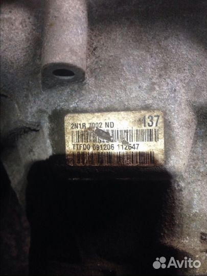 Коробка форд Фьюжн Fusion 07 г