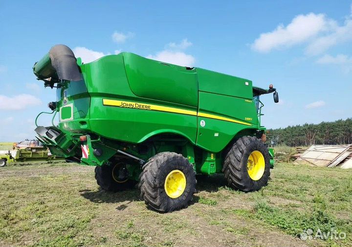 Комбайн John Deere S680, 2013