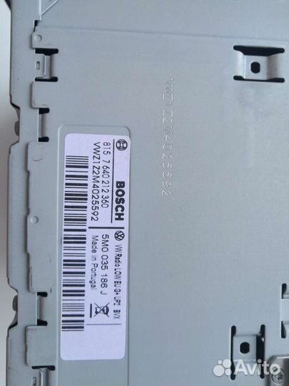 Головное устройство volkswagen