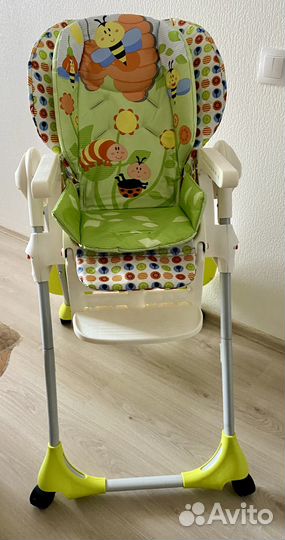 Стульчик для кормления chicco polly