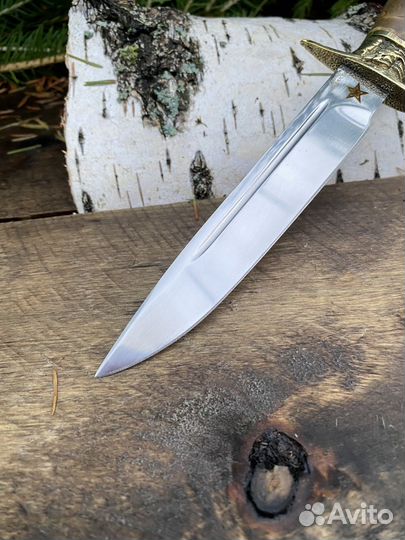 Нож Финка Нквд кованая х12 мф