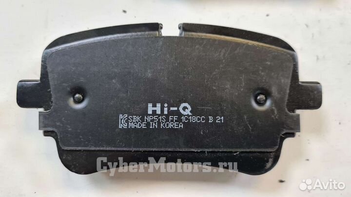 Колодки тормозные задние Audi A8 Audi Q7