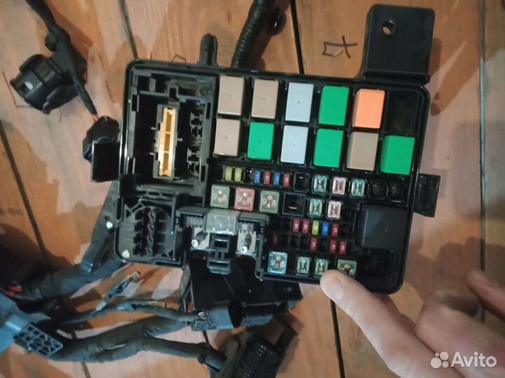 Подкапотная проводка Kia Pio X-line