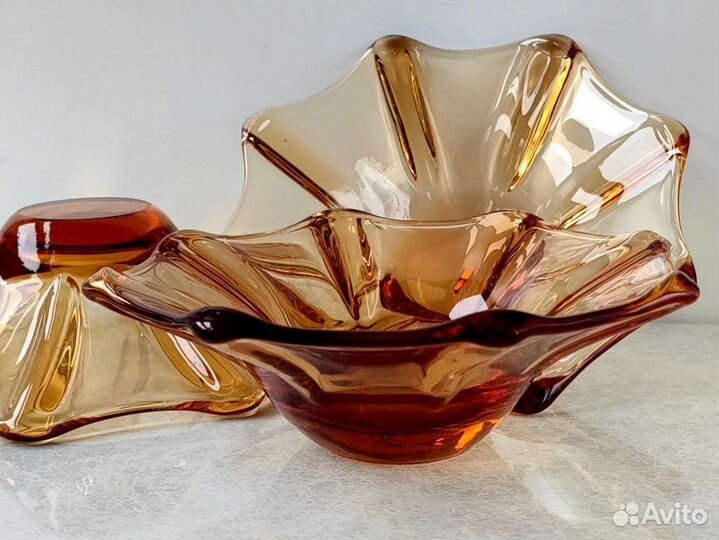 Ваза цветное стекло