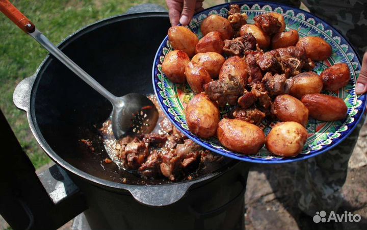 Чугунный казан 10 литров Акция