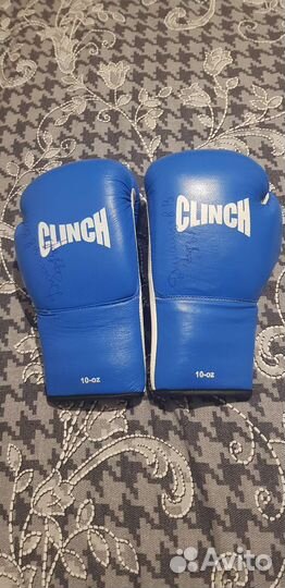 Перчатки боксерские нат.кожа новые