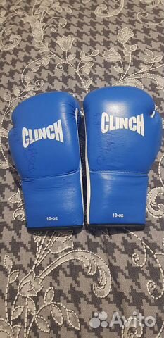 Перчатки боксерские нат.кожа новые