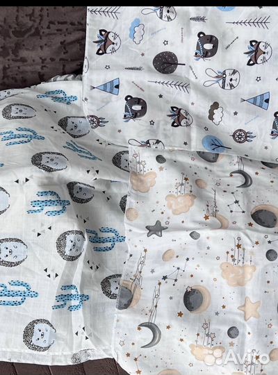 Муслиновые пеленки новое