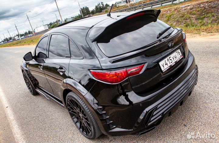 Заглушки на крышу для Infiniti fx/qx70