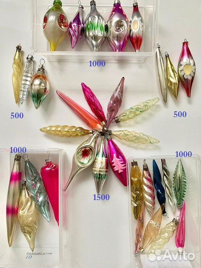 Редкие елочные игрушки СССР Винтаж