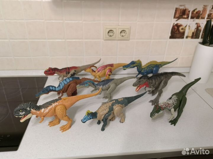 Динозавры jurassic world