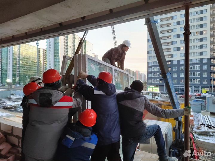 Бригада монтажников окон пвх