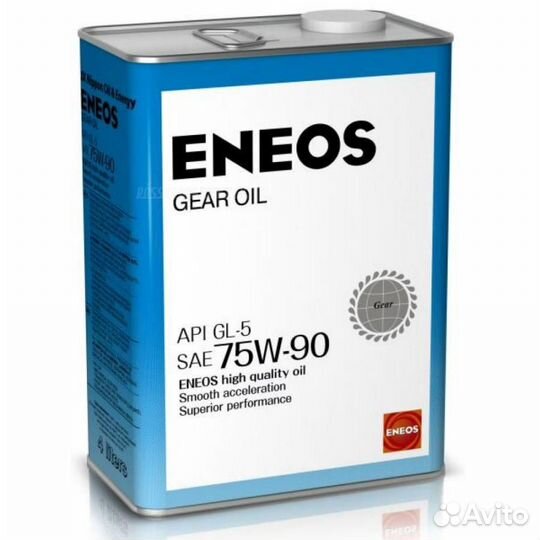 Eneos OIL1370 75W-90 gear GL-5 4л (синт. трансм. м