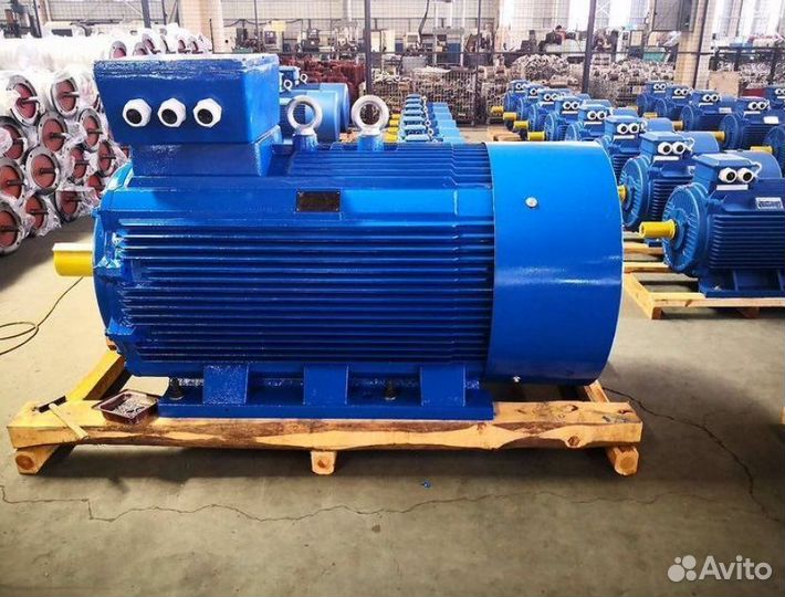 Электродвигатель аир 225М4 55кВт 1500об новый