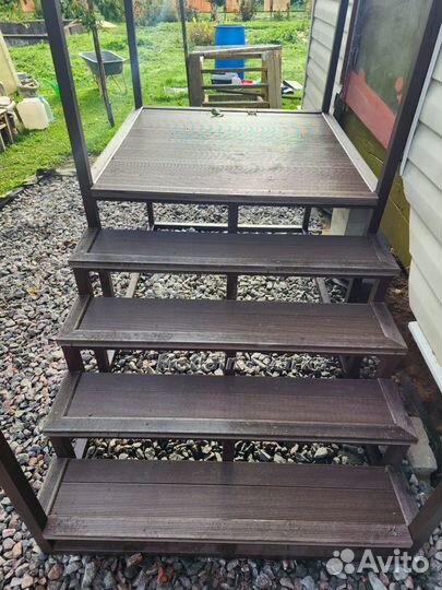 Крыльцо металлическое под зашивку № 222