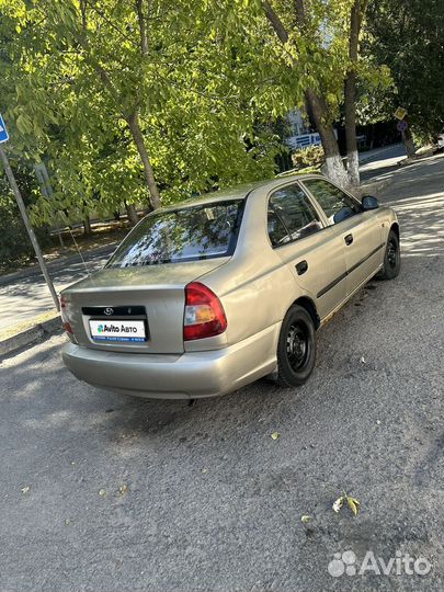 Hyundai Accent 1.5 МТ, 2005, 308 000 км