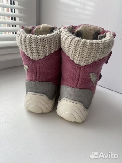 Зимние сапоги валенки Котофей для девочки 2 года