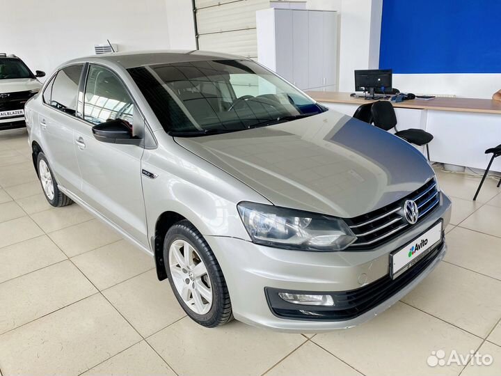Volkswagen Polo 1.6 AT, 2017, 138 000 км