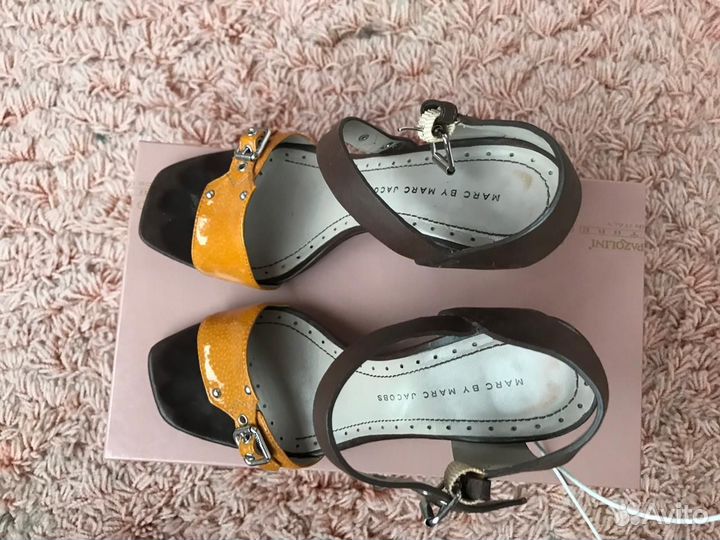 Marc jacobs босоножки р 37-38 оригинал