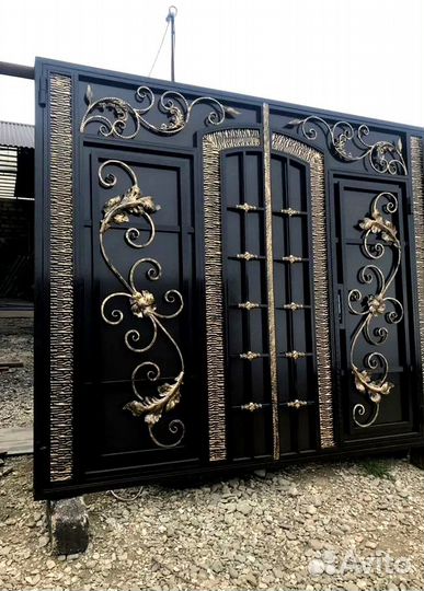 Ворота в Махачкале красивые на заказ