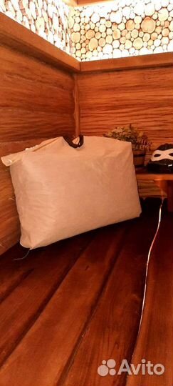 Матрас для бани из сена травяной