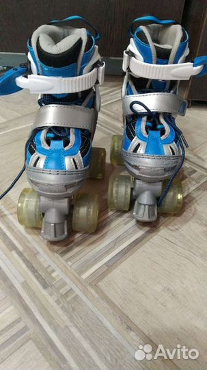 Ролики четырехколесные размер 28-31