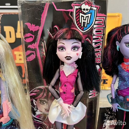 Куклы монстер хай с коробкой monster high