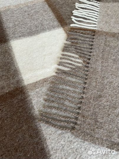 Плед 100 шерсть