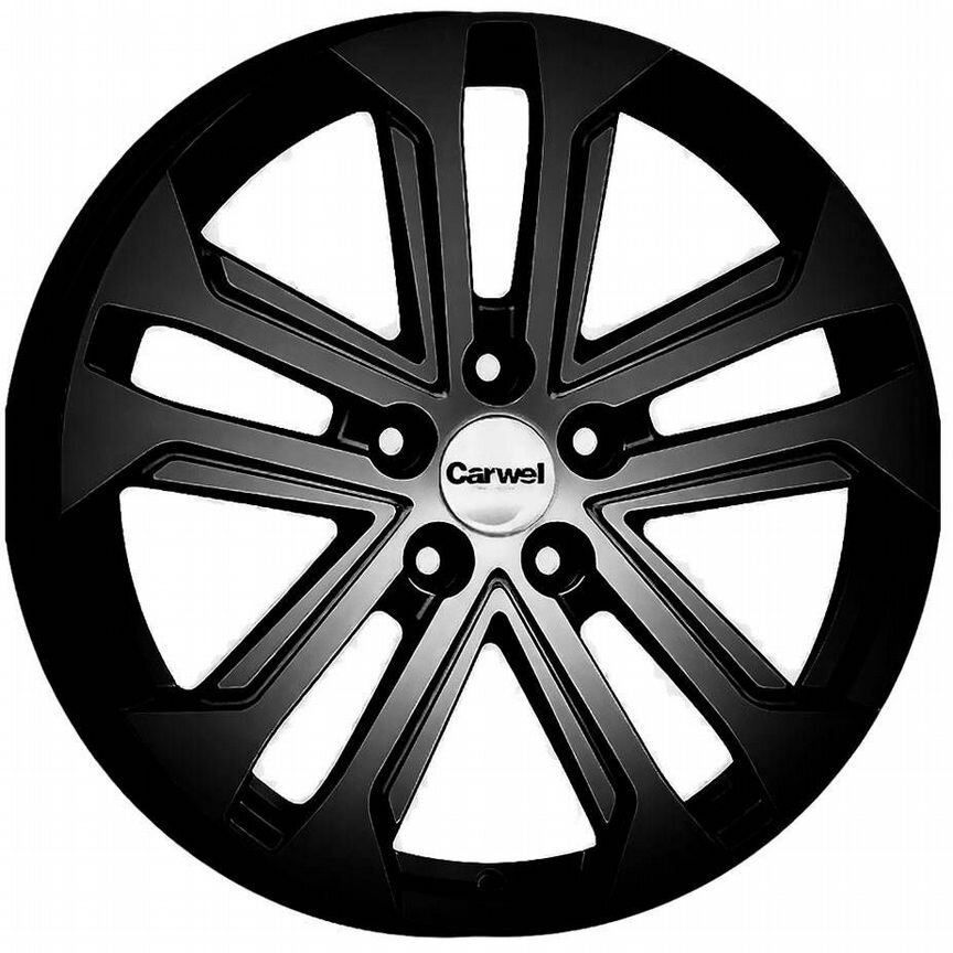 Диски Carwel Витус 7x18 5x108 ET33 D60.1 BK