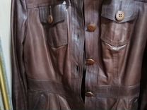 Куртка кожаная женская 46-48 размер