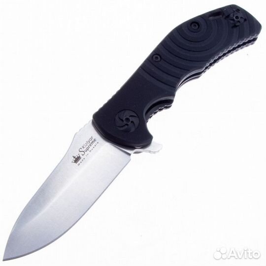 Нож складной Kizlyar Supreme Bloke X D2 (TW,G-10)