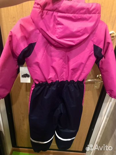 Зимний комбинезон для девочки 122 новый