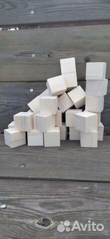 Кубики деревянные 5x5
