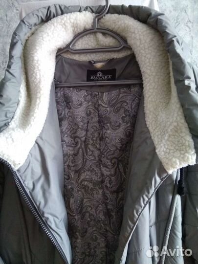 Пуховик женский 58р-р