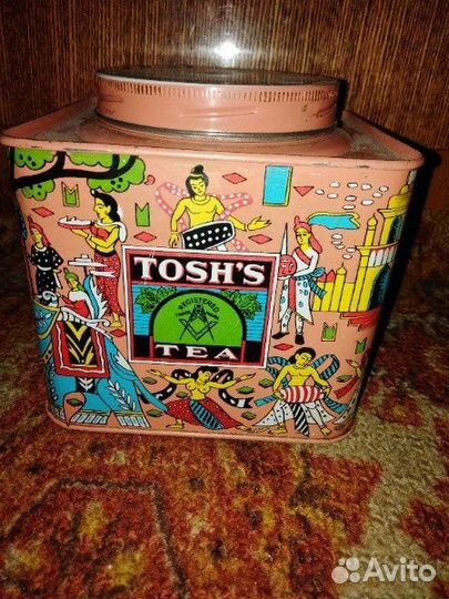 Банка из под индийского чая