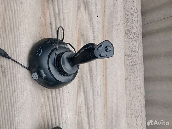 Игровой руль с педалями для пк