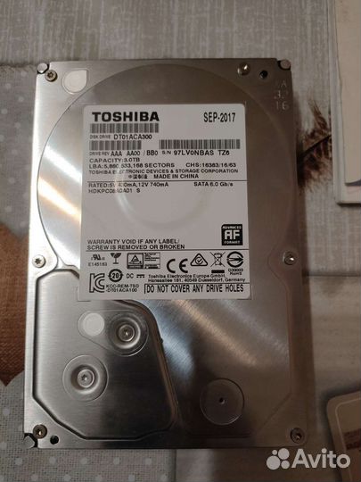 Жесткий диск 3TB