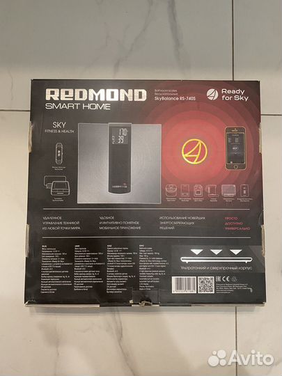 Весы напольные Redmond с wifi