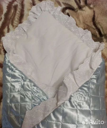 Конверт-одеяло на выписку зимний