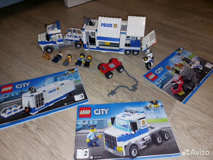 Lego City полицейская машина. 60139