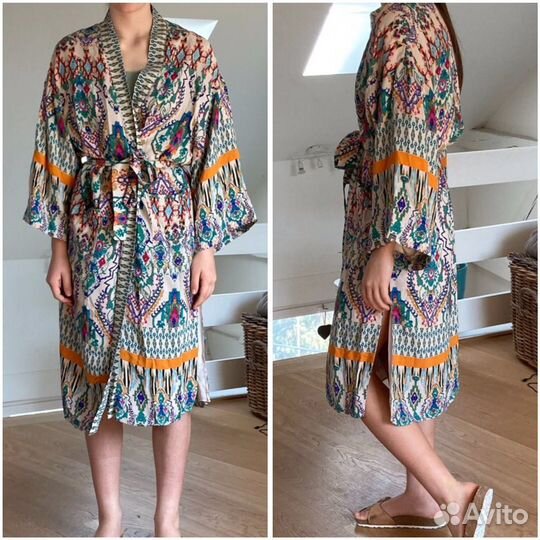 Кимоно, платье, костюм Zara limited edition