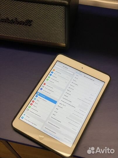 iPad mini 64gb Sim,WiFi,4G, А1455, iOS 9.3.6
