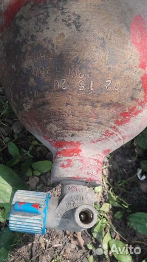 Газовое оборудование 5 баллонов метана б/у