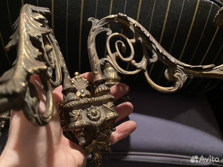 Канделябры для пианино бронза