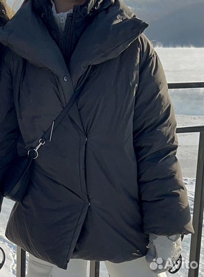 Пуховик женский зимний lime